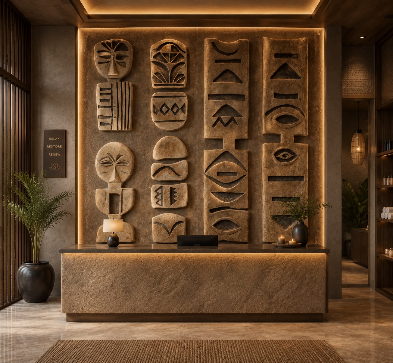 Eyes of tradition - holistic spa by Ubuntu Interior